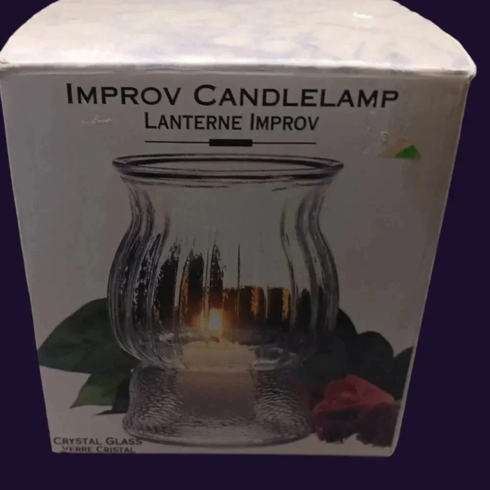 Improv candlelamp 2 pcs w/candle cup